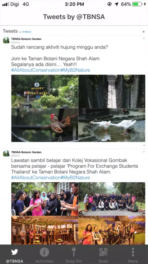 Taman Botani Negara Shah Alam سکرین شاٹس