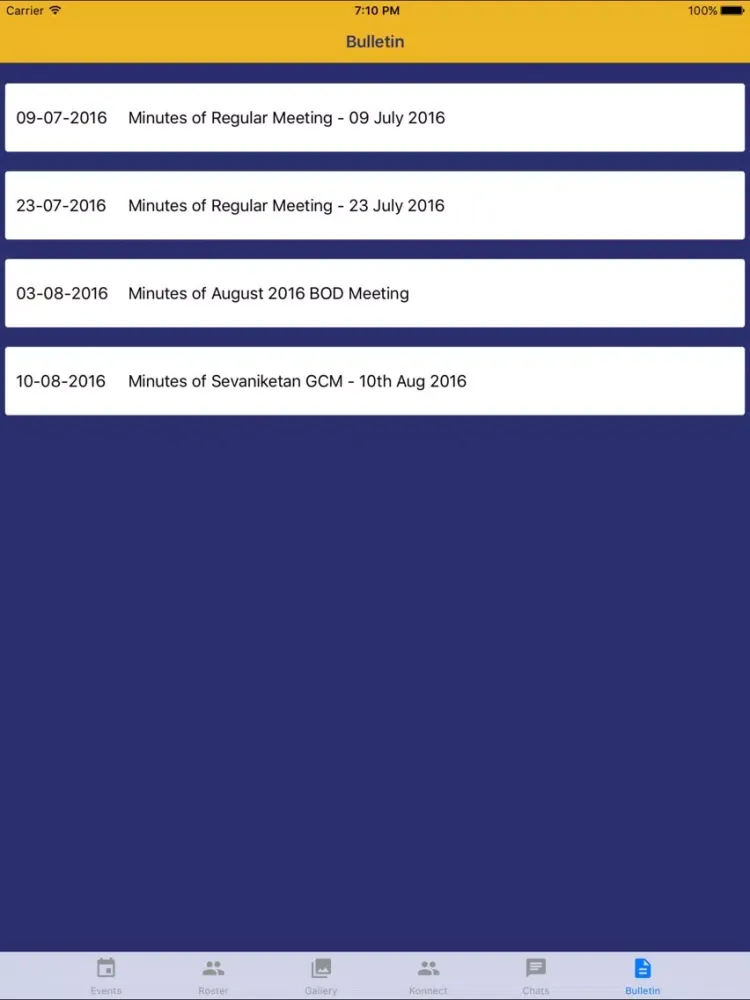 تصاویر Rotary Bhilai Greater iPad 