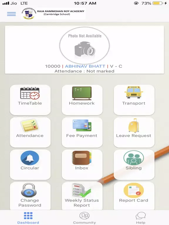 Raja Ram Mohan Roy Academy iPad  Screenshots