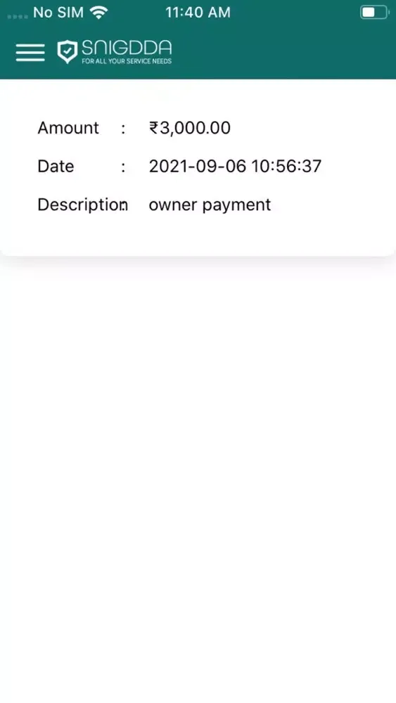 Snigdda Customer应用截图
