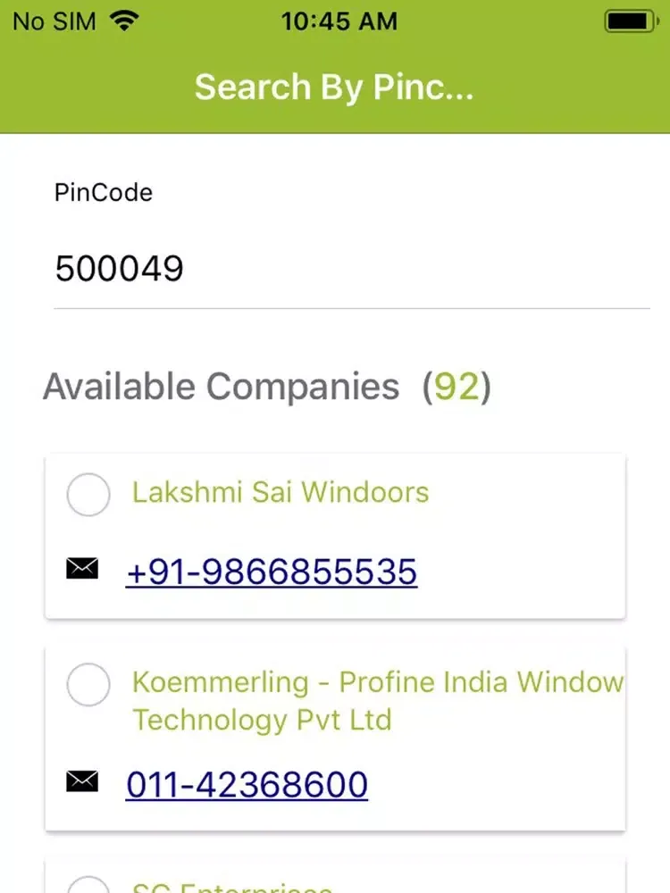 Upvc Manufacturers iPad  سکرین شاٹس