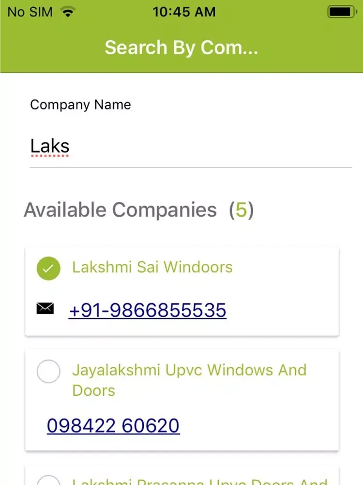 Upvc Manufacturers iPad  سکرین شاٹس
