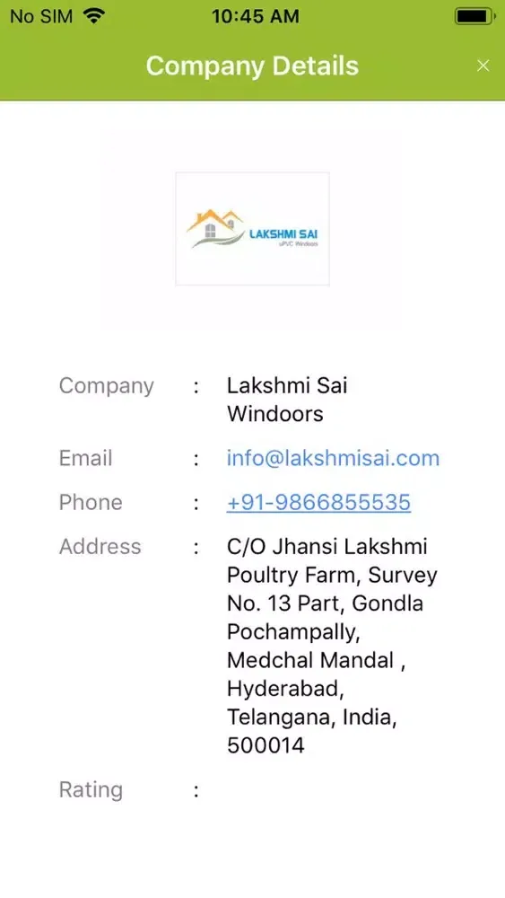 Upvc Manufacturers سکرین شاٹس