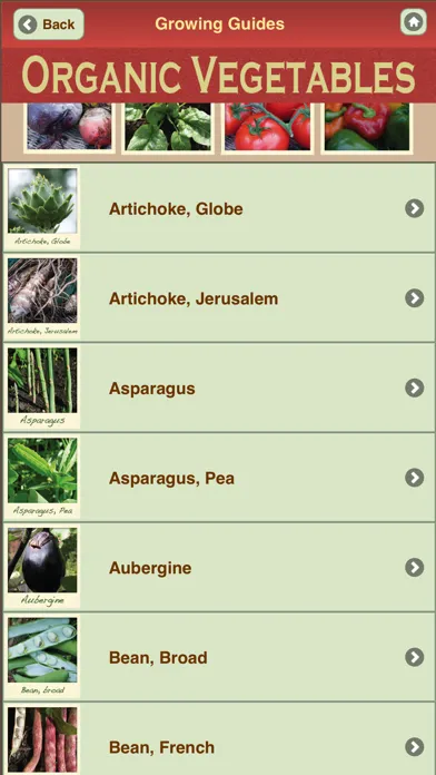 Screenshot di Growing Organic Vegetables