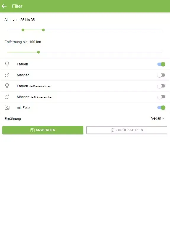 Capturas de pantalla de Veggie Singles