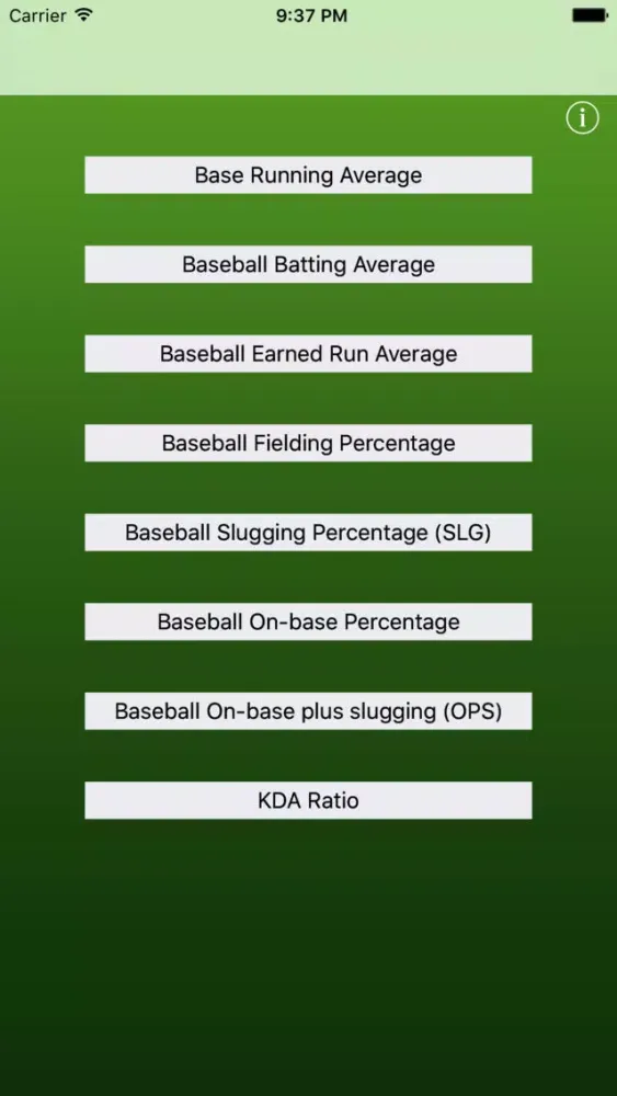 Sports Calculators应用截图