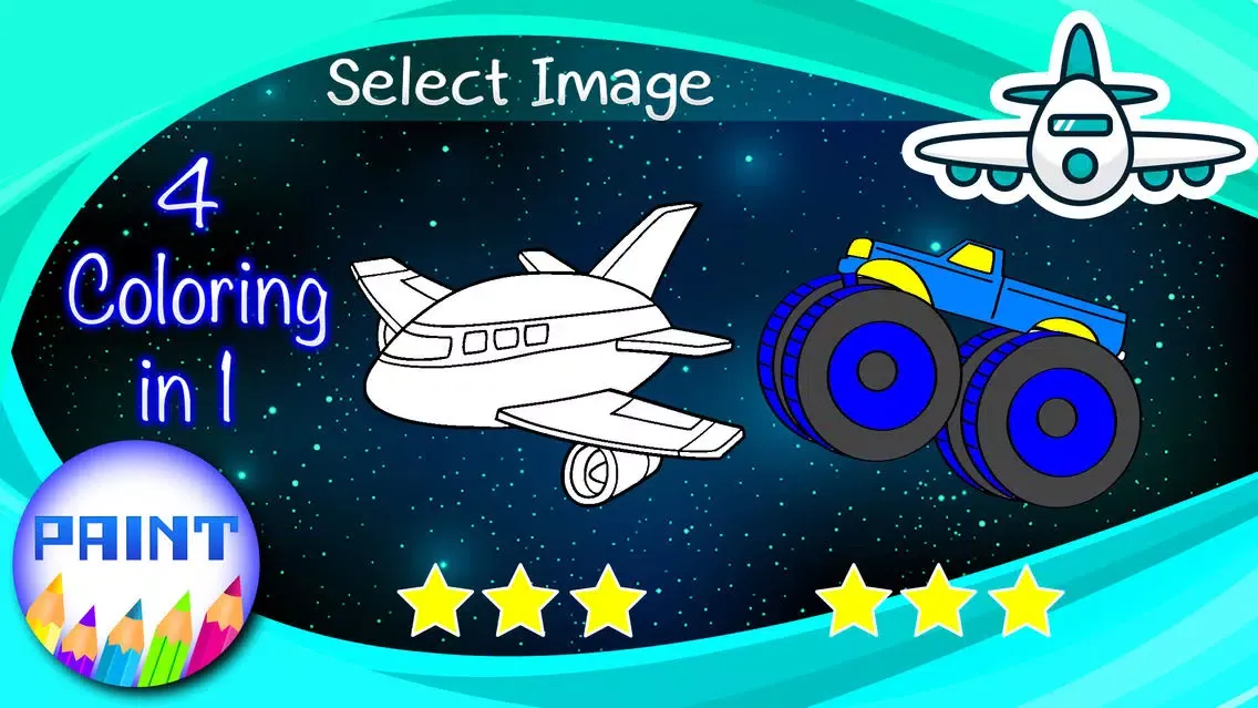 Captures d'écran de Vehicles Book Multi Paint