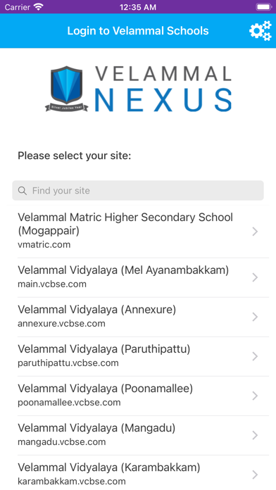 Velammal Nexus LMS应用截图