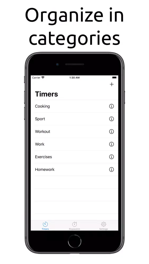 Capturas de tela do Multi Timers & Reminders