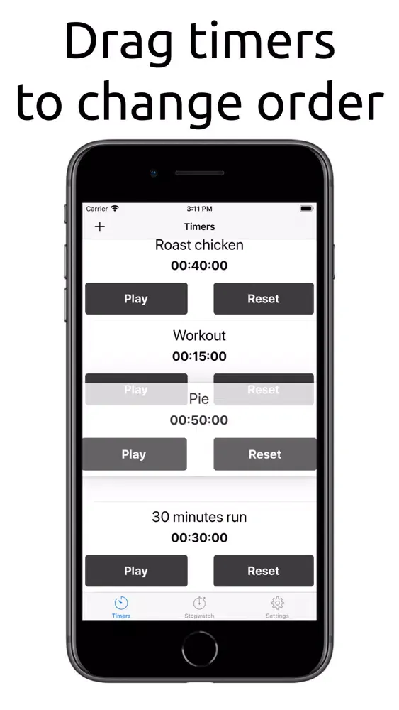 Capturas de tela do Multi Timers & Reminders