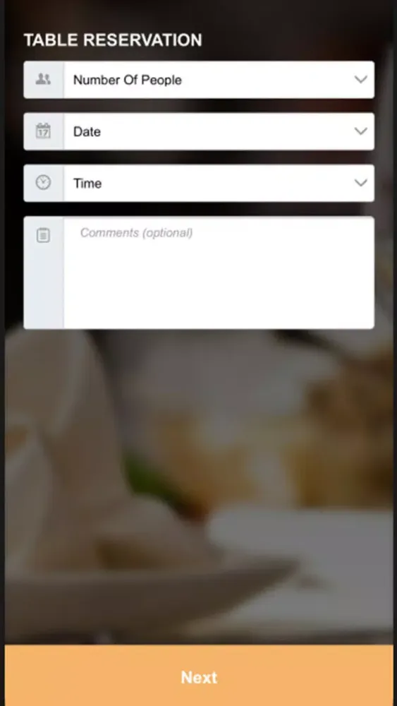 Velo Restaurant Screenshots
