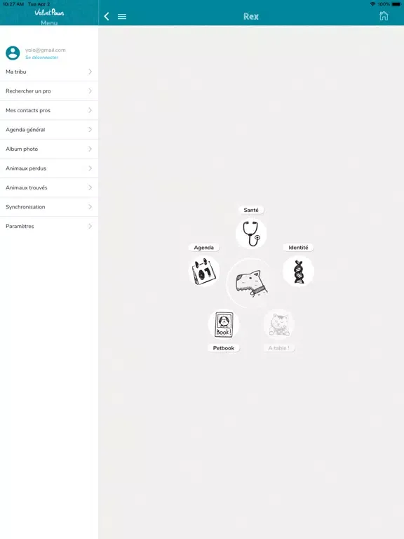VelvetPaws iPad 应用截图