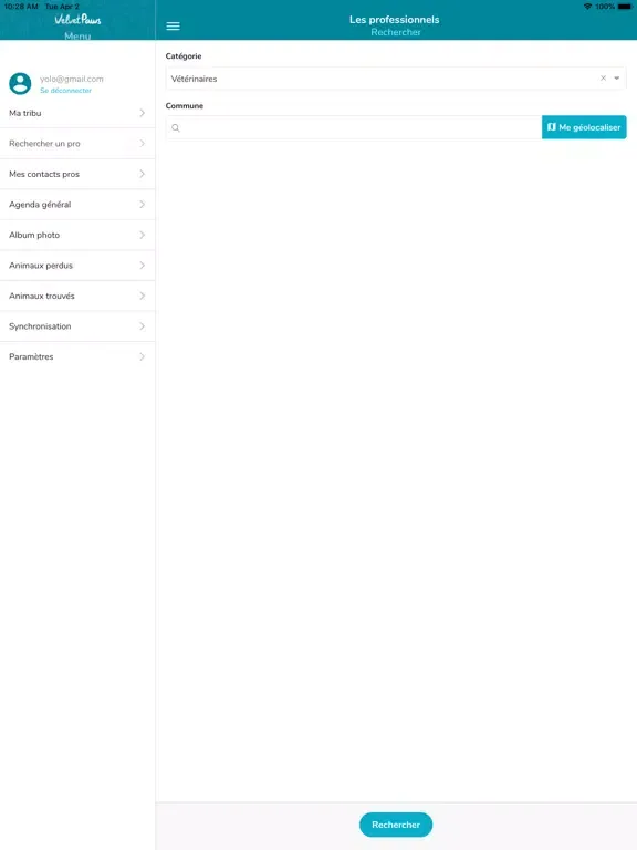 VelvetPaws iPad 应用截图