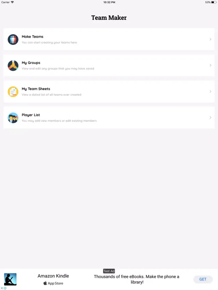 Team Maker Professional iPad  스크린샷