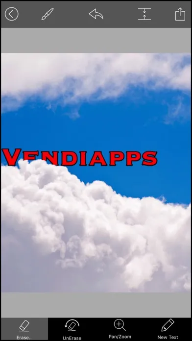 Background Text - Write Behind Your Photos for Creative Typography!应用截图