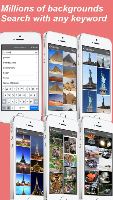 Capturas de pantalla de Photo Background Editor - Erase, Cut Out & Replace