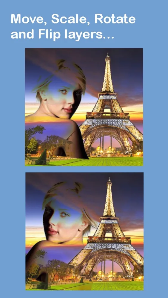Capturas de pantalla de Photo Blender Free