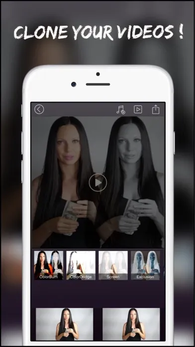 تصاویر Video Blender Free : Blend any two videos or movie clips together instantly!