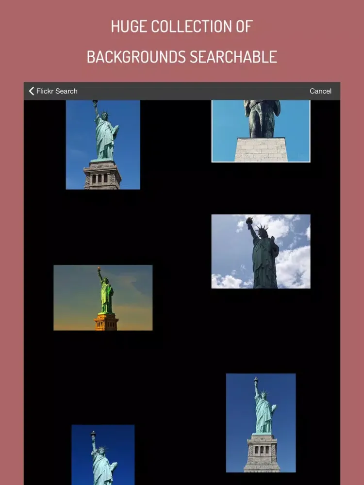 Photo Background Pro - Erase Cut Out & Replace Pic iPad 应用截图