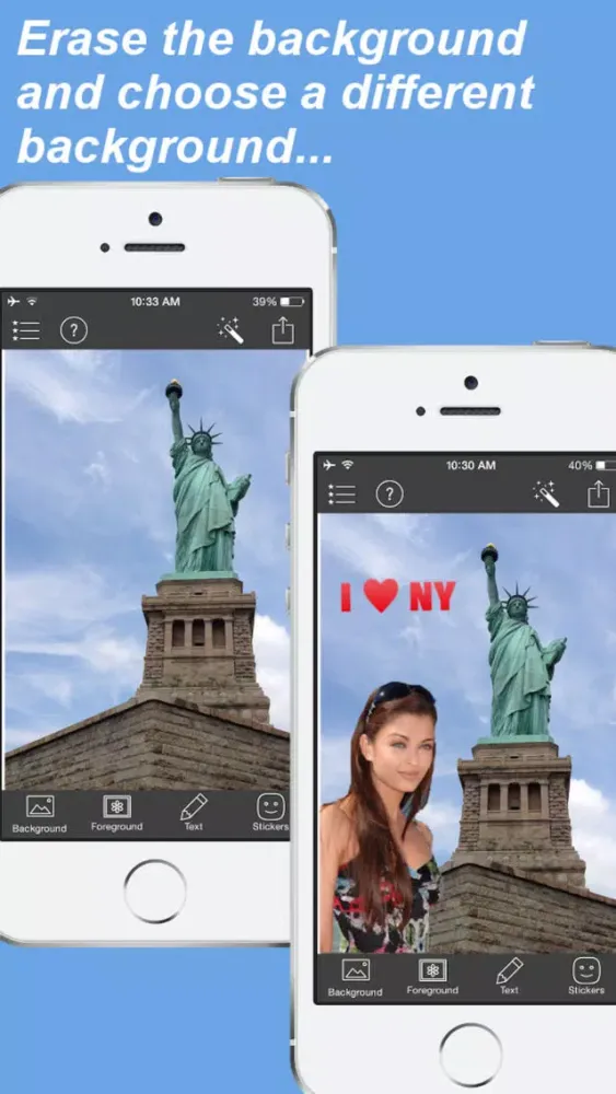 Photo Background Pro - Erase Cut Out & Replace Pic应用截图