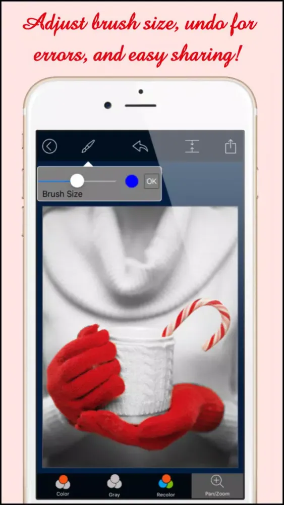 Capturas de pantalla de Photo Recolor Pro - Color Splash Effects on Grayscale Image