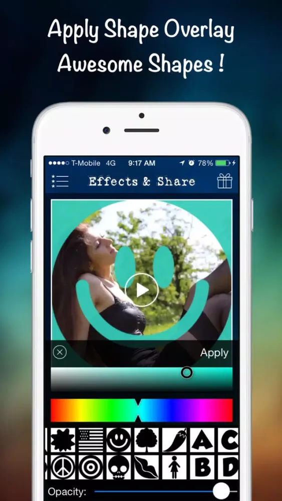 ภาพหน้าจอของ Square Video Pro - Crop videos to square for Instagram or Vine