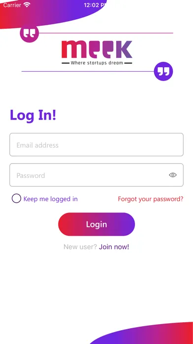 Meek - Social Business Network Screenshots