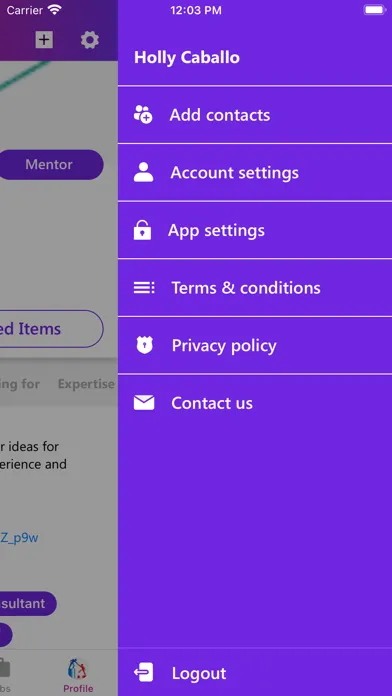 Meek - Social Business Network Screenshots