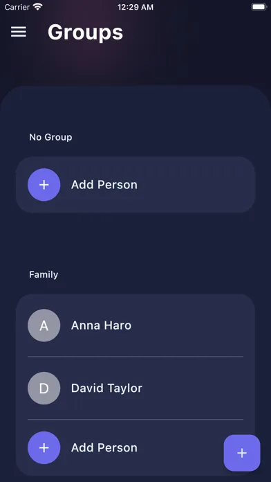 ภาพหน้าจอของ Intently - Personal CRM
