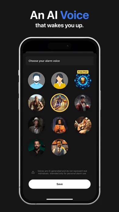 Avo - AI Voice Alarm سکرین شاٹس