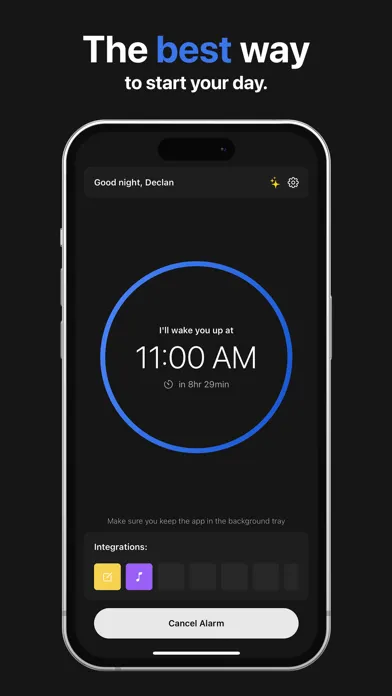 Avo - AI Voice Alarm سکرین شاٹس
