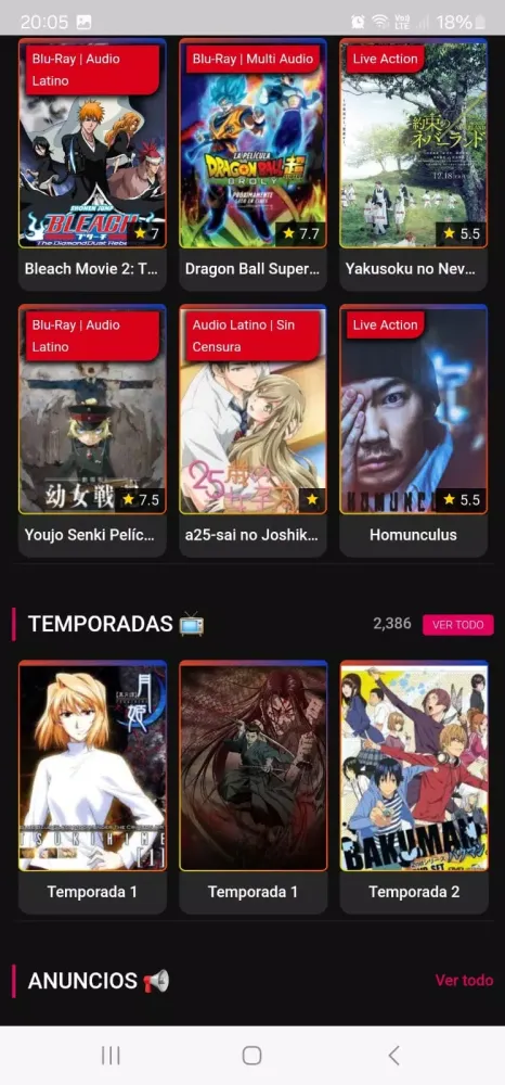 VER ANIME Screenshots