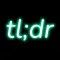 tldr AI Summarizer