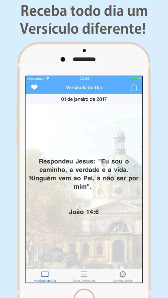 Versículos Diários: A Palavra de Jesus e da Bíblia স্ক্রিনশট