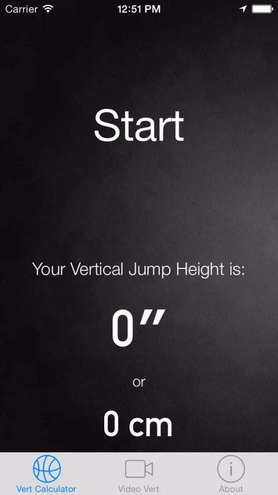Capturas de tela do Vertical Jump Calculator