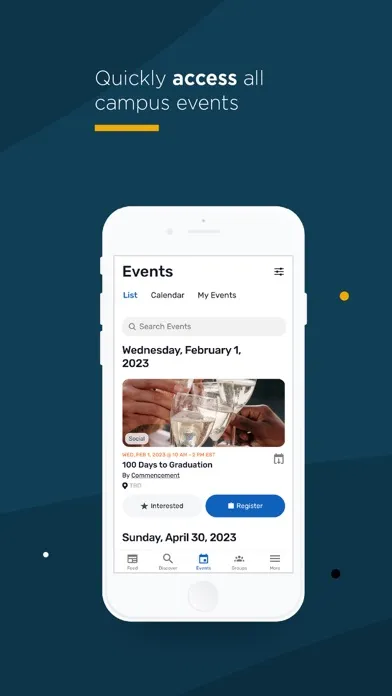 Zrzuty ekranu Verto Education Student Portal