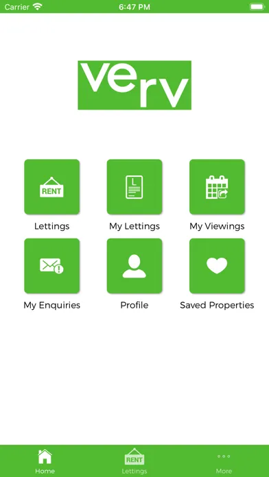 Ảnh chụp màn hình của Verv App