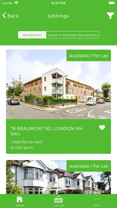 Ảnh chụp màn hình của Verv App