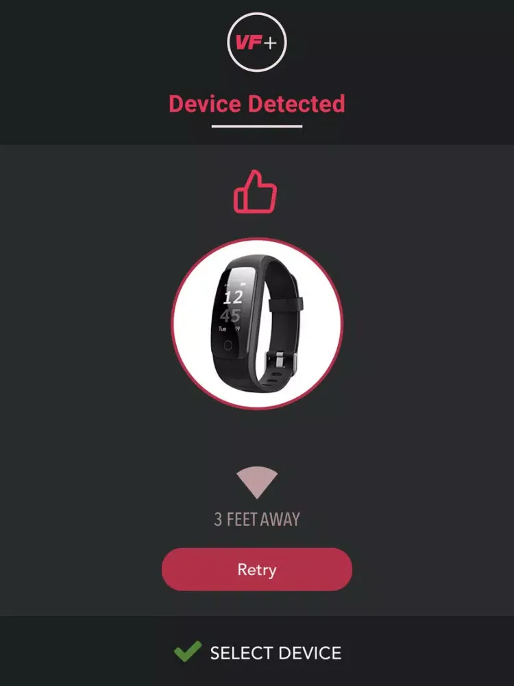 Connect for VeryFitPlus iPad  Screenshots