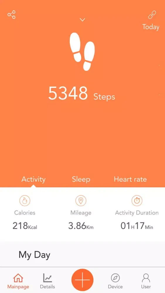 Ảnh chụp màn hình của VeryFitPro Connect