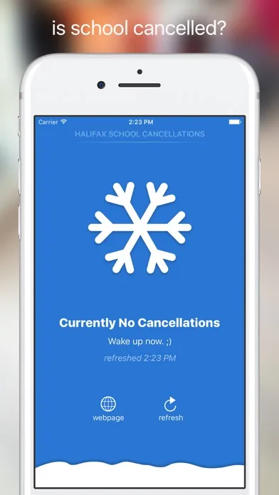 HFX School Cancellations Screenshots