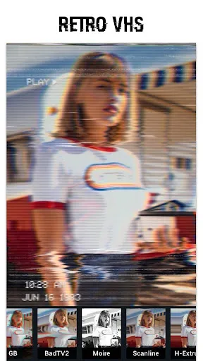 Zrzuty ekranu Glitch Photo Editor & Glitch V