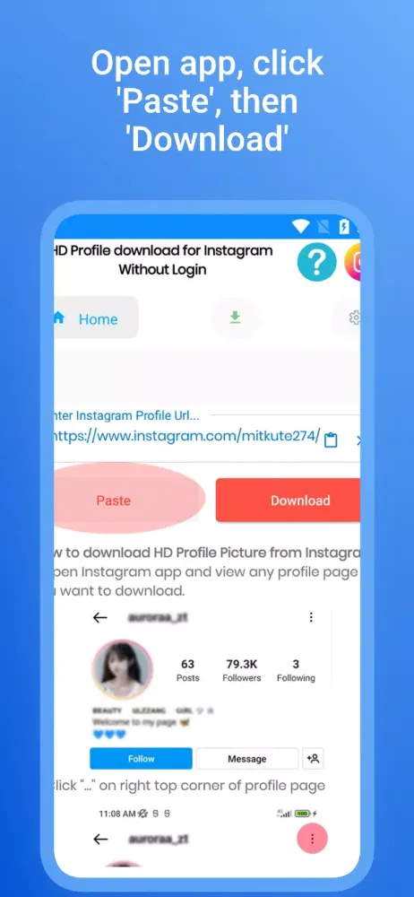 Скриншоты Download Profile Picture (HD)