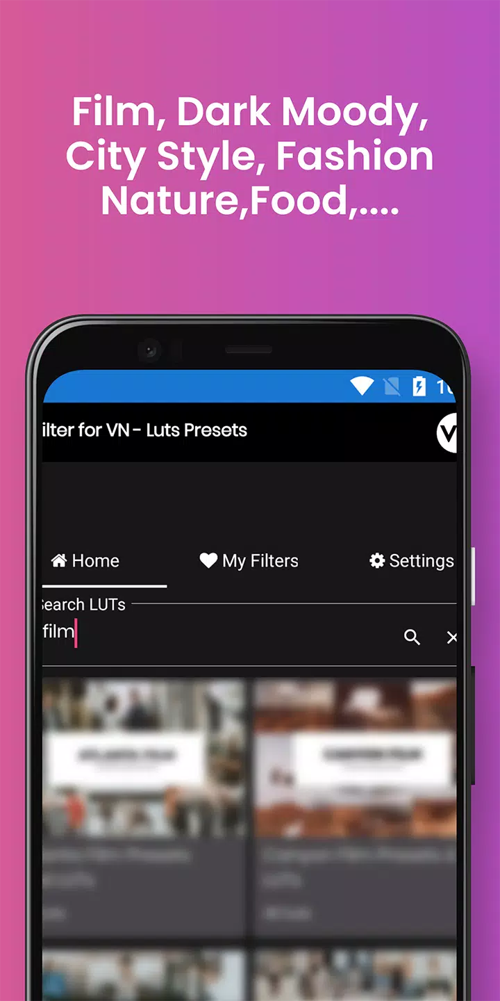 Filter for VN - Luts Presets Screenshots6