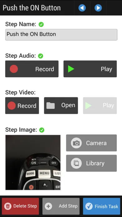 Tangkapan skrin AbleLink Visual Impact - Phone
