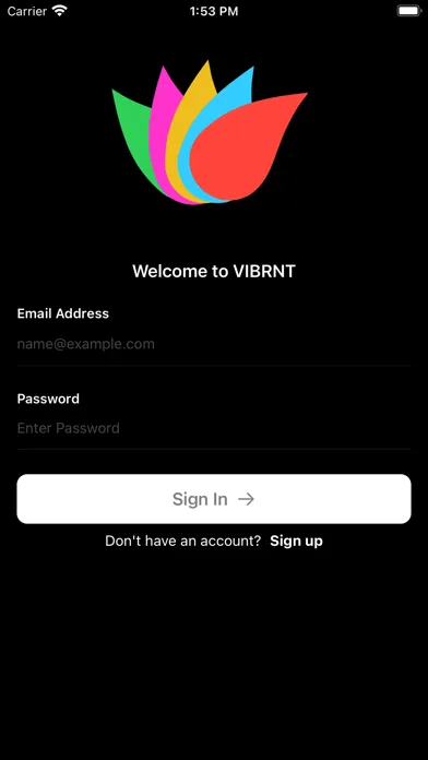 VIBRNT سکرین شاٹس