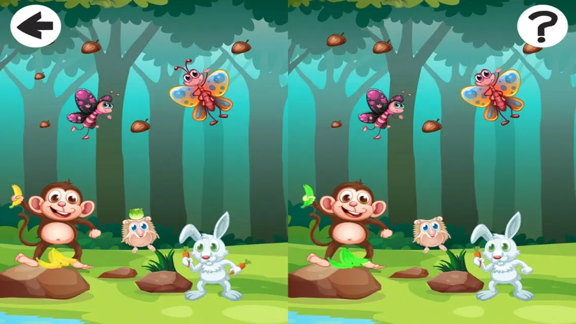 Capturas de tela do Animals in the Forest in one Crazy Kid-s Game Learn & Play