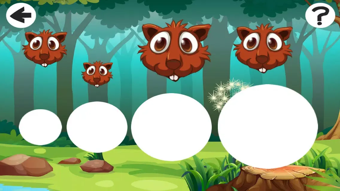 Capturas de tela do Animals in the Forest in one Crazy Kid-s Game Learn & Play