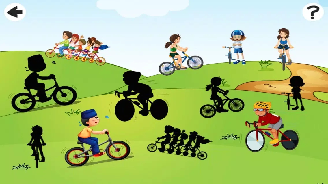 تصاویر Bike and Racing Kids Learn-ing Game