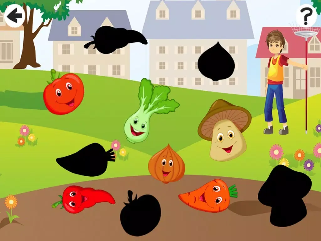 A Garden Party Kids Game: Learn With Many Tasks iPad  Ekran Görüntüleri